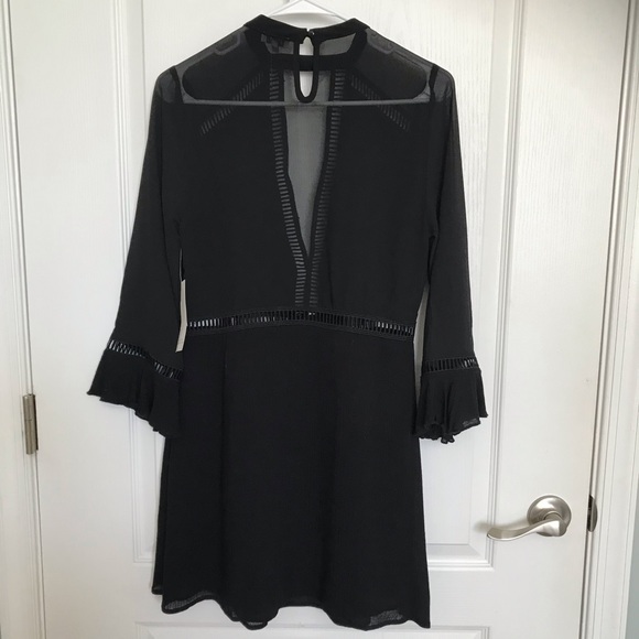 NWT TOBI Deep V Dress Small - Picture 8 of 8